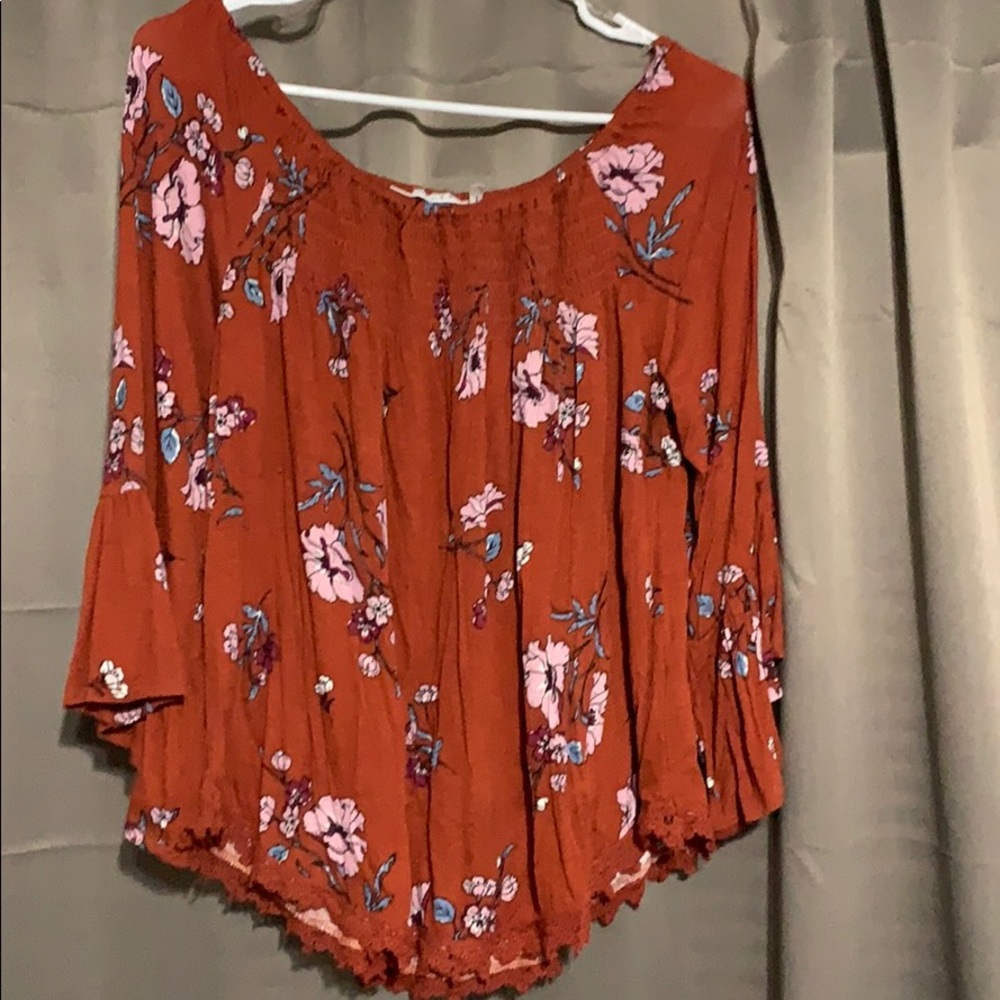 Off the shoulder top